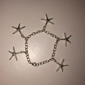Starfish charm bracelet